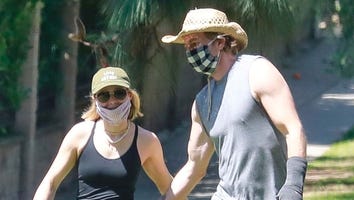 Kristen Bell and Dax Shepard Playfully Pat Each Other's Butt During Quarantine Walk